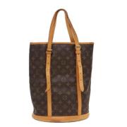 Pre-owned Canvas louis-vuitton-bags Louis Vuitton Vintage , Brown , Da...