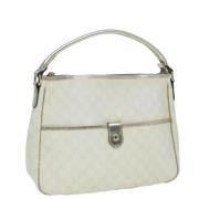 Pre-owned Leather gucci-bags Gucci Vintage , White , Dames