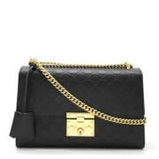 Pre-owned Leather gucci-bags Gucci Vintage , Black , Dames