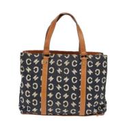 Pre-owned Canvas celine-bags Celine Vintage , Blue , Dames