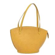 Pre-owned Leather louis-vuitton-bags Louis Vuitton Vintage , Yellow , ...