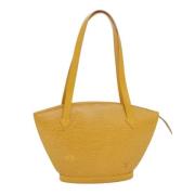 Pre-owned Leather louis-vuitton-bags Louis Vuitton Vintage , Yellow , ...