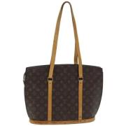 Pre-owned Canvas louis-vuitton-bags Louis Vuitton Vintage , Brown , Da...