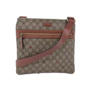 Pre-owned Plastic gucci-bags Gucci Vintage , Beige , Dames