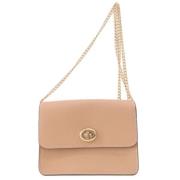 Pre-owned Canvas shoulder-bags Coach Pre-owned , Beige , Dames