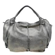 Pre-owned Leather celine-bags Celine Vintage , Gray , Dames