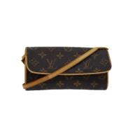 Pre-owned Canvas louis-vuitton-bags Louis Vuitton Vintage , Brown , Da...