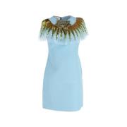 Pre-owned Fabric dresses Gucci Vintage , Blue , Dames