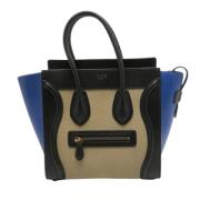 Pre-owned Leather totes Celine Vintage , Black , Dames