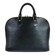 Pre-owned Leather louis-vuitton-bags Louis Vuitton Vintage , Black , D...