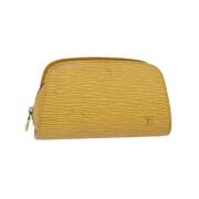 Pre-owned Leather louis-vuitton-bags Louis Vuitton Vintage , Yellow , ...