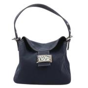 Pre-owned Denim handbags Fendi Vintage , Blue , Dames