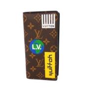 Pre-owned Fabric wallets Louis Vuitton Vintage , Brown , Heren