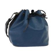 Pre-owned Leather louis-vuitton-bags Louis Vuitton Vintage , Blue , Da...