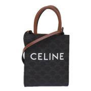 Pre-owned Leather handbags Celine Vintage , Black , Dames