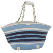 Pre-owned Canvas shoulder-bags Burberry Vintage , Blue , Dames