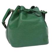 Pre-owned Leather louis-vuitton-bags Louis Vuitton Vintage , Green , D...