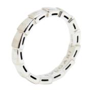 Pre-owned White Gold rings Bvlgari Vintage , White , Dames