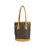 Pre-owned Canvas shoulder-bags Louis Vuitton Vintage , Brown , Dames