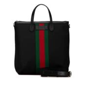 Pre-owned Leather gucci-bags Gucci Vintage , Black , Dames