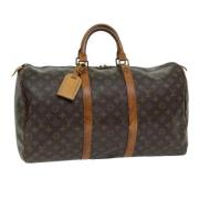 Pre-owned Canvas louis-vuitton-bags Louis Vuitton Vintage , Brown , Da...