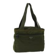 Pre-owned Nylon prada-bags Prada Vintage , Green , Dames