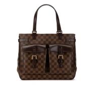 Pre-owned Canvas handbags Louis Vuitton Vintage , Brown , Dames