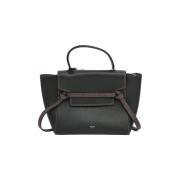 Pre-owned Leather celine-bags Celine Vintage , Black , Dames