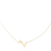 Pre-owned Rose Gold necklaces Louis Vuitton Vintage , Yellow , Dames