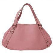 Pre-owned Leather gucci-bags Gucci Vintage , Pink , Dames