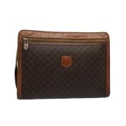 Pre-owned Canvas celine-bags Celine Vintage , Brown , Dames