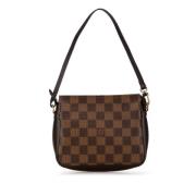 Pre-owned Canvas shoulder-bags Louis Vuitton Vintage , Brown , Dames