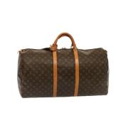 Pre-owned Canvas louis-vuitton-bags Louis Vuitton Vintage , Brown , Da...