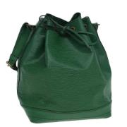 Pre-owned Leather louis-vuitton-bags Louis Vuitton Vintage , Green , D...