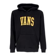 Zwarte Varsity Hoodie met Kangaroezak Vans , Black , Heren