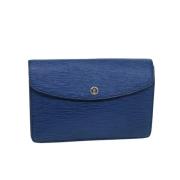 Pre-owned Leather louis-vuitton-bags Louis Vuitton Vintage , Blue , Da...