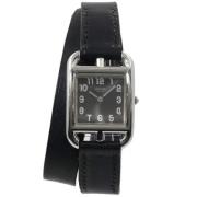 Pre-owned Stainless Steel watches Hermès Vintage , Gray , Dames