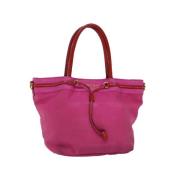 Pre-owned Nylon handbags Prada Vintage , Pink , Dames