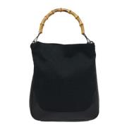 Pre-owned Canvas gucci-bags Gucci Vintage , Black , Dames