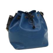 Pre-owned Leather louis-vuitton-bags Louis Vuitton Vintage , Blue , Da...