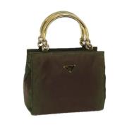 Pre-owned Nylon prada-bags Prada Vintage , Green , Dames