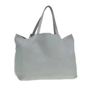 Pre-owned Leather totes Celine Vintage , Blue , Dames