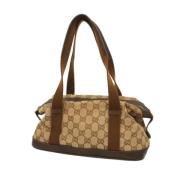 Pre-owned Canvas gucci-bags Gucci Vintage , Brown , Unisex