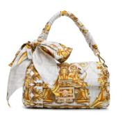 Pre-owned Silk shoulder-bags Fendi Vintage , Multicolor , Dames