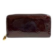 Pre-owned Fabric wallets Louis Vuitton Vintage , Red , Dames