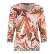 Bloemenprint Basic Shirt Betty Barclay , Multicolor , Dames