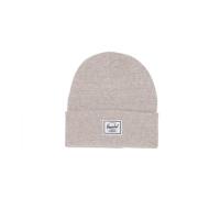 Heather Oatmeal Beanie Heren Hoed Herschel , Gray , Unisex