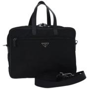 Pre-owned Nylon prada-bags Prada Vintage , Black , Dames