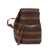 Pre-owned Leather backpacks Celine Vintage , Brown , Dames