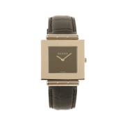 Pre-owned Metal watches Gucci Vintage , Gray , Dames